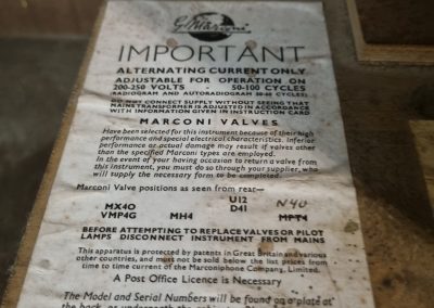1936 Marconiphone Model 249 - d0b944ab 9e2d 4c5b 9480 5844066b2596
